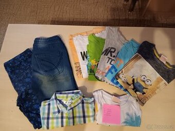 Sada oblečení na kluka vel. 122