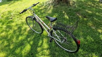 Prodám dámské kolo s odpruženou vidlicí na výšku 160-170 cm