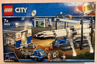 Lego city 60229 - sestrojení rakety a transport