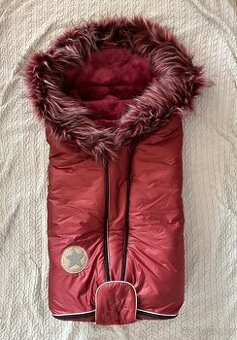 Zimní fusak zn. Little Angel Bordó