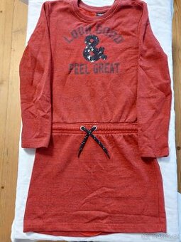 Šaty s dlouhým rukávem vel. 134 - 140