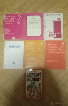 Knihy pro přípravu na přijímací zkoušky z českého jazyka