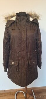 Zimní parka s beránkem - nová bez visačky