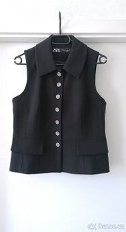 nová vesta ZARA, černá, vel. M/L