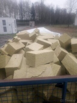 odřezky fasádní vaty