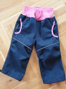 Dívčí softshellové kalhoty vel 80 - 1