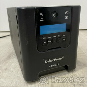CyberPower PR750ELCD, 675W, SNMP RMCARD205 karta