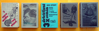 3x Rex Stout (+Robert Goldsborough) - Nero Wolfe / 5 knih