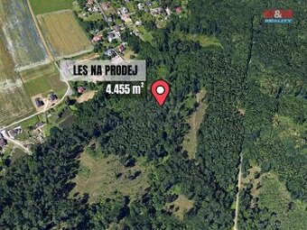 Prodej lesa, 4455 m², Petřvald, ul. Pod Lesem