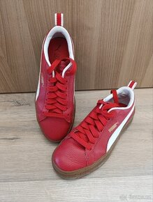 Dámské červené tenisky PUMA