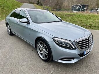 Mercedes S 350d, koupeno nové v ČR, 162 tkm, servis MB, DPH