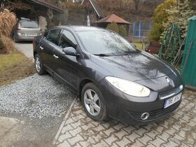 renault fluence 1,5dci 78kw,r.v 9/2010 černa metalíza.
