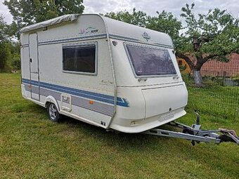 Obytný přívěs Hobby 380,ve výborném stavu,nová STK