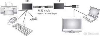 digitus DA-70141- Extender USB prodlužovací adaptér