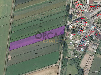 Pozemek v k.ú. Věrovany o výměře 2682 m2