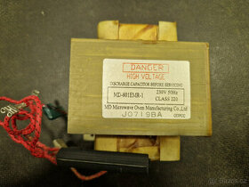 Microwave transformator 8OOW, MD-801EMR-1 - 1