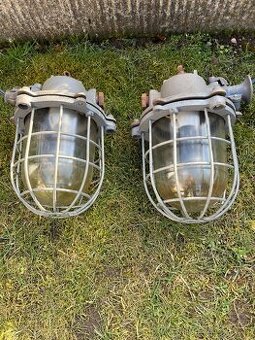 Lampa industriální 2x -