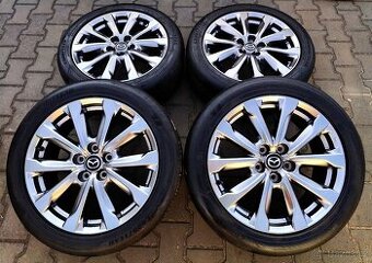 Alu kola originál Mazda CX-3 5x114,3 R18 KRÁSNÁ SADA