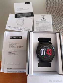 GARMIN EPIX PRO gen 2 (51 mm)bGlass Silicone band