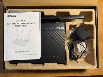 VDSL modem ASUS DSL-AC51, Wireless-AC750