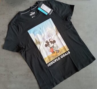 Tričko ONLY vel S s Mickey Mousem - 1