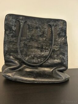 Black shoulder big bag