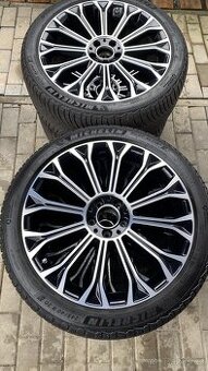 Prodám 20palcovou sadu hliníkových kol na Mercedes