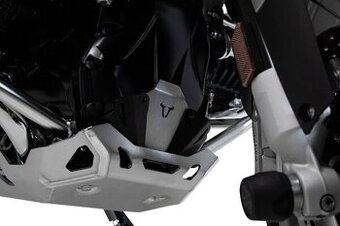 Přední prodloužení krytu motoru Černá / stříbrná. BMW R1200