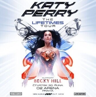 Katy Perry 30.10. v O2 aréně