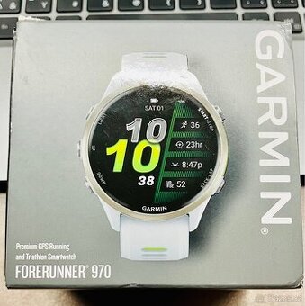 Garmin FORERUNNER 970 ( zaruka7/2027) ,pěkný stav