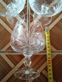 Broušené skleničky 6ks