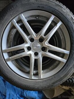 4x disky DEZENT 7Jx17H2, ET 38; zimní pneu Barum Polaris 5