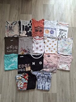 Dívčí trička s krátkým rukávem