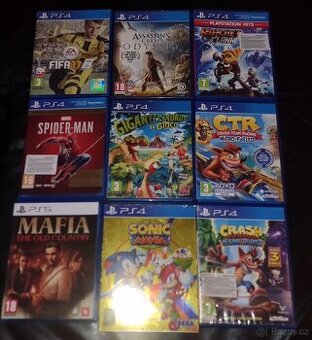 Hry na PS4 a 1x na PS5