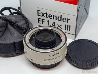 CANON TC 1,4 Mark III TOP stav v krabici - záruka