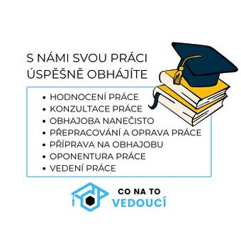 Obhajoba bakalářské, diplomové či jiné odborné práce