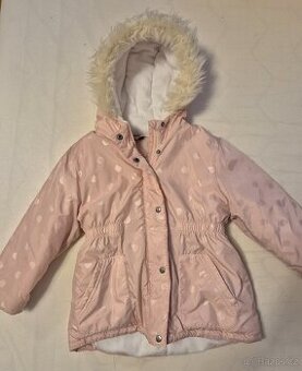 Dívčí zimní bunda, vel. 110
