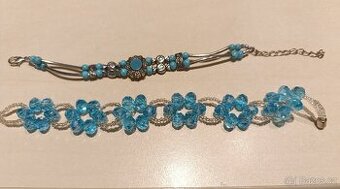 Krásné tyrkysové náramky