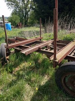 Prodám vlek za traktor na vyvážení dřeva