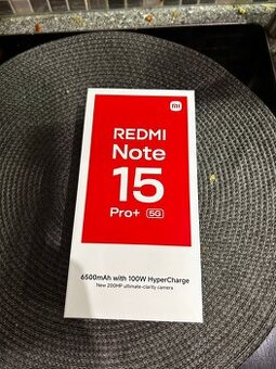 Mobil Xiaomi Redmi Note 15 Pro+ 5G černý