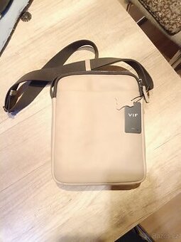 Nová Pánská kožená kabelka VIF