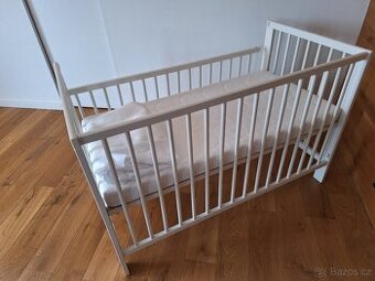 Postýlka IKEA Gulliver+matrace SKONAST