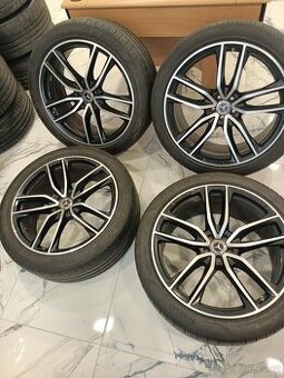 ☀️R23 AMG 4ks alu disky orig. Mercedes 5x112 r23 + pneu