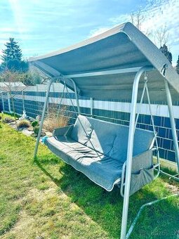 Hollywoodská rozkládací zahradní houpačka