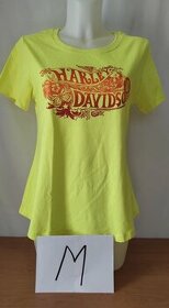 Dámské triko Harley Davidson vel. S a M nové žluté