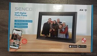 Fotorámeček Sencor SDF 1091B IPS displej - nepoužitý