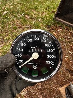 Original tachometr Tatra 613 - 220km/h ULOŽENKA