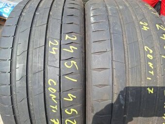 Prodám letní pneu 245/45/19 102Y  Continental