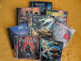 Nová, vesměs nehraná CD, rock, pop a metal