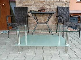 Konferenční stolek-skleněný - 1